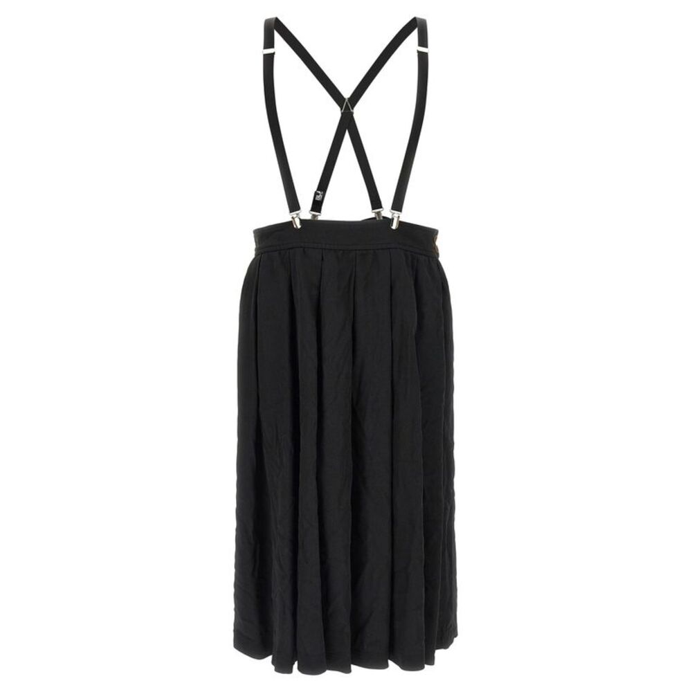 Comme Des Garcons Black Men's Suspender Skirt